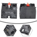 10PCS Push Button Joystick Switch ZB2 BE102C 10A 600V Normally Closed