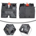 10PCS Push Button Joystick Switch ZB2 BE102C 10A 600V Normally Closed