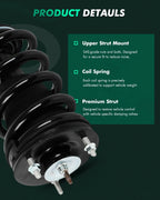 Front Pair Loaded Complete Struts & Coil Spring for Silverado Sierra 1500 (2014–2019)