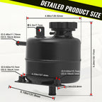 Radiator Header Coolant Expansion Tank for Mini Cooper S R52 R53 (2002–2006)