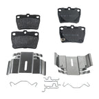 Set of 4 NAO Brake Pads for Toyota RAV4 (2004–2005)