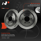 Rear Disc Brake Rotors for Ford Expedition Lincoln Navigator (2002–2006)