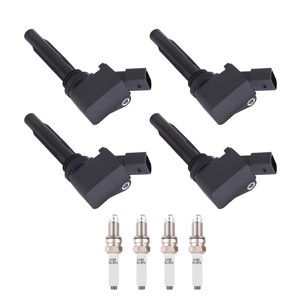 Ignition Coil Set and Spark Plugs for Volkswagen Jetta (2016–2018)