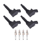 Ignition Coil Set and Spark Plugs for Volkswagen Jetta (2016–2018)