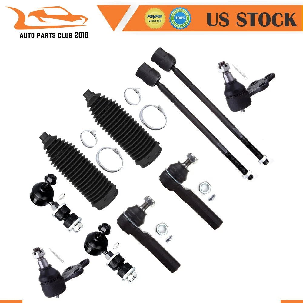 Set of 10 Front Lower Ball Joints Steering Kit for Nissan Quest (1995–2002)