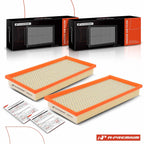 2X Engine Air Filter for Ram Dakota (2011), Jeep Cherokee (1987–2001)