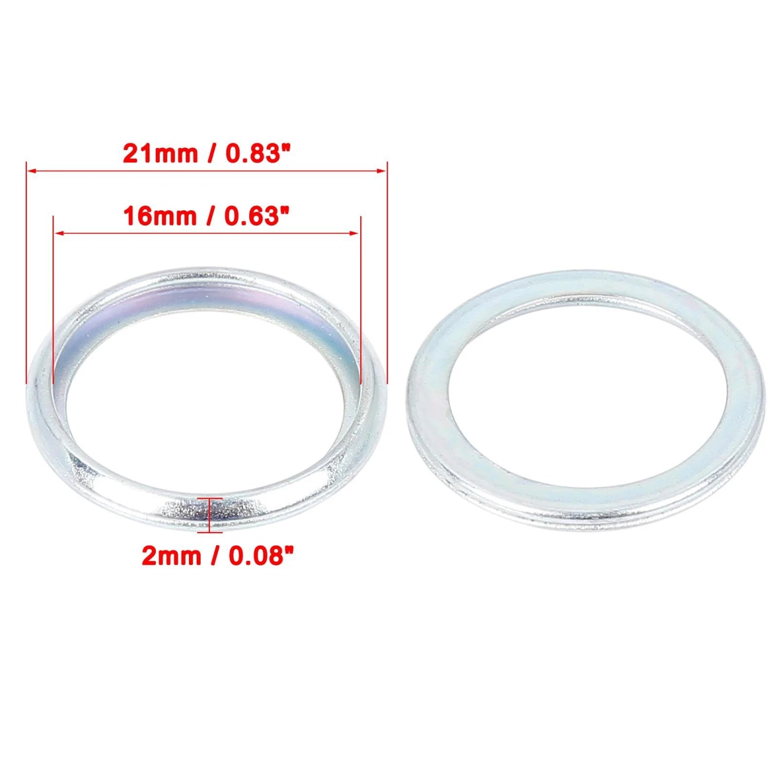 12pcs M16 Oil Drain Plug Gasket for Subaru (803916010)