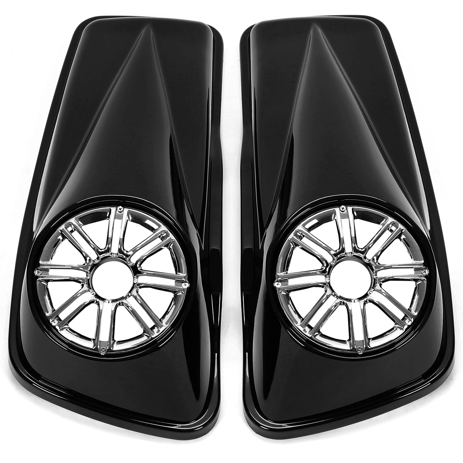 6.5" Saddle Bag Speaker Lids for Harley Touring Road King Street Glide (2014–2024)