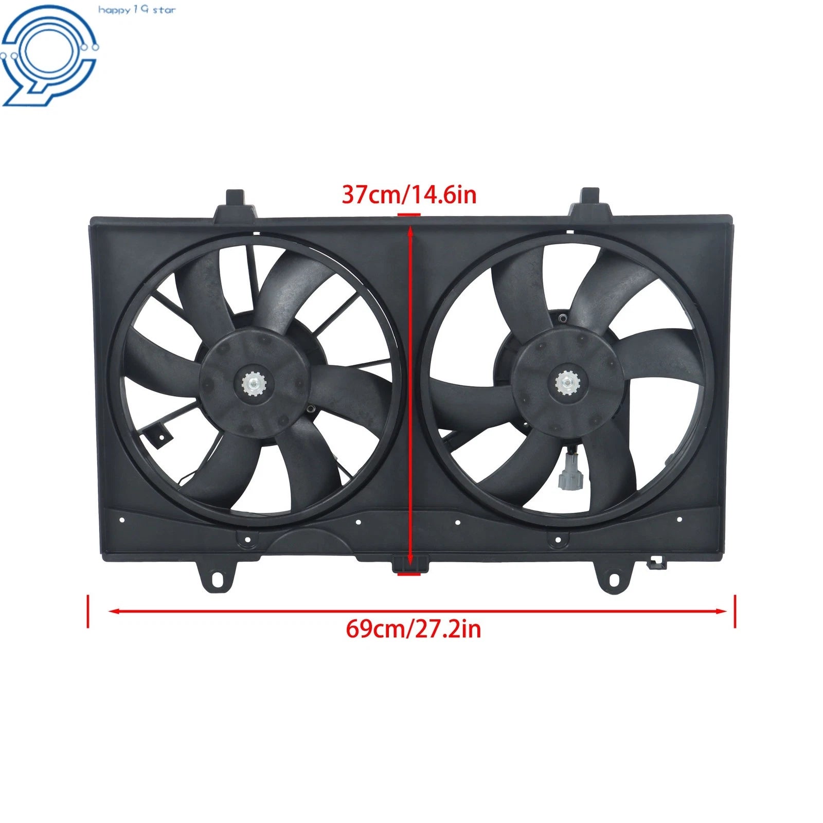 Radiator Cooling Fan Assembly for Nissan Sentra (2007–2012)