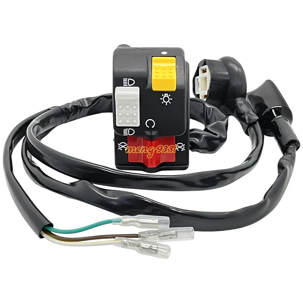 Left Handlebar Stop Kill Switch Headlight for Honda ATC200X (1986–1987)