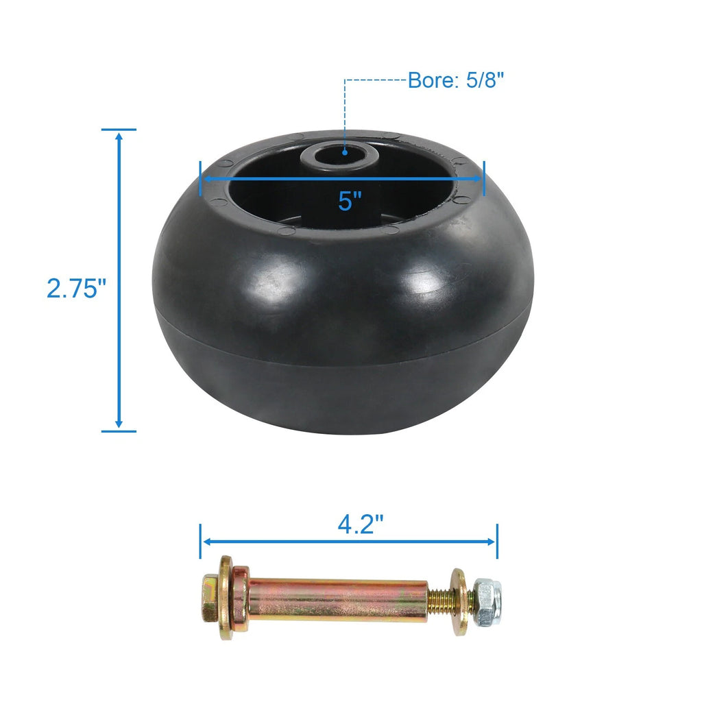 4X Deck Wheel Kit for Exmark Viking Lazer Z Toro Groundsmaster