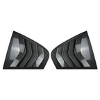 Rear Side Window Quarter Louver Trim for BMW 3 Series F30 (2013–2019) Carbon Fiber