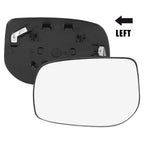 Left Side Heated Mirror Glass with Backing Plate 879090D260 for Toyota Yaris (2007–2011)