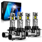 2X NOVSIGHT 9005 9006 LED Headlight Bulb Conversion Kit for High/Low Beam