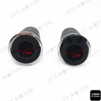 Spike 7/8" 22mm Handlebar Grips w/ Throttle Boss for Universal Motorcycle