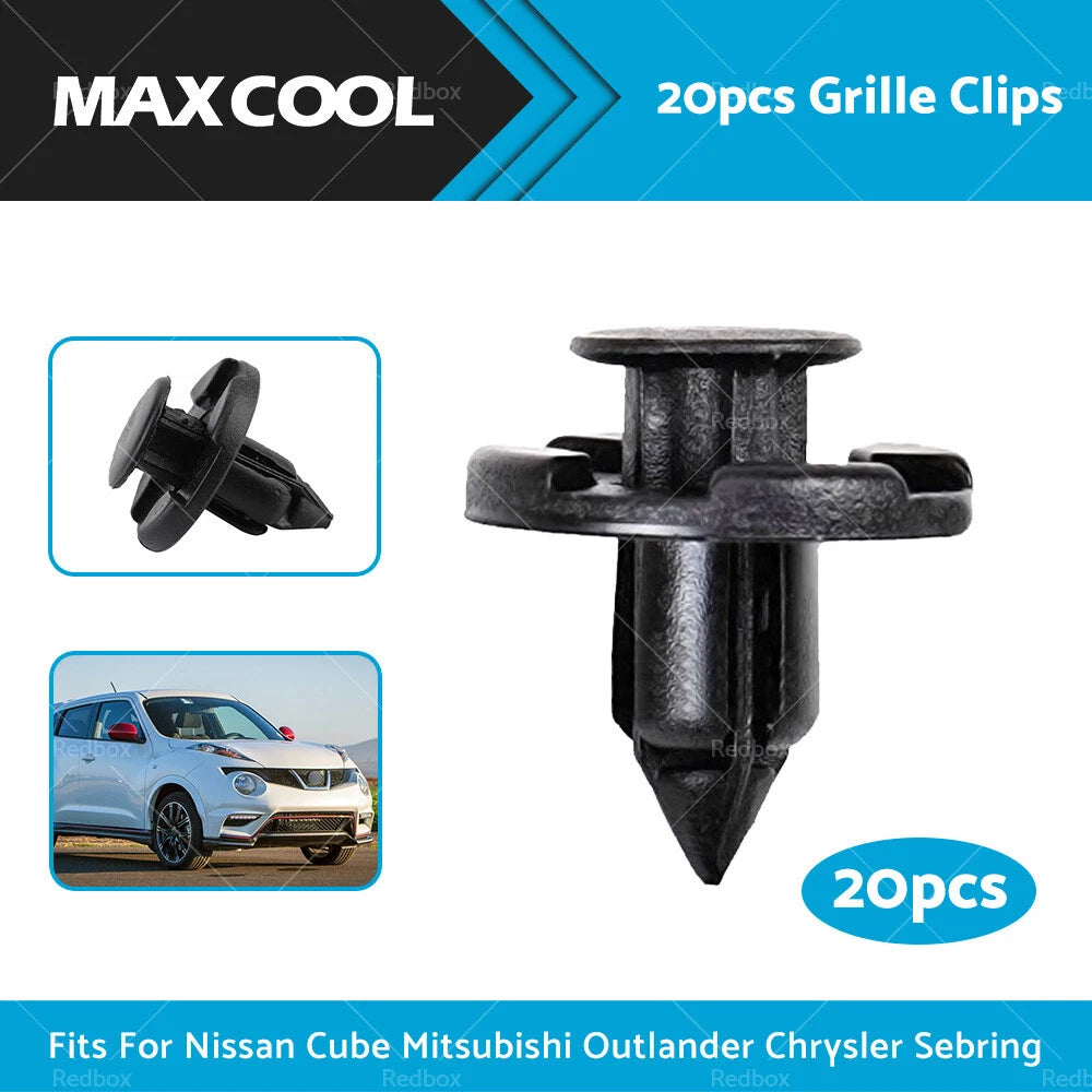 8mm Clips for Nissan Patrol (1997–2022) Inner Guard Liner Grille Retainer