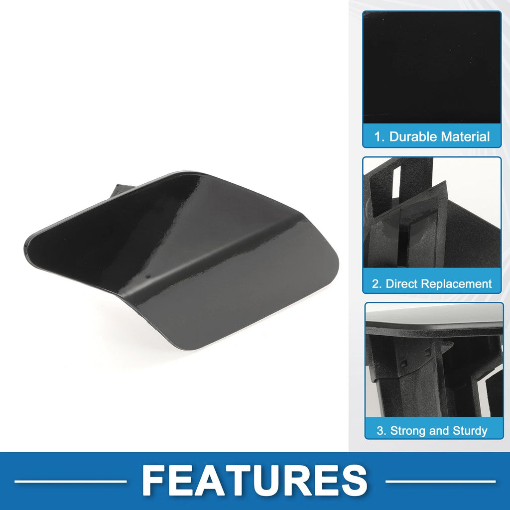 Front Right Washer Nozzle Cover Cap No. 51117422904 for BMW X6 (2015–2019) Black