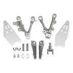 Driver Footpegs Bracket Kit for Kawasaki Ninja ZX6R (2019–2025)