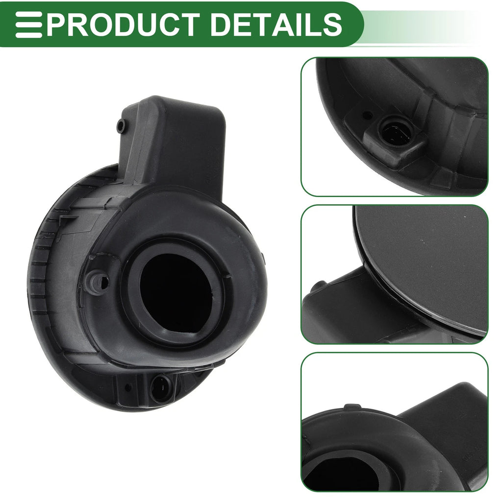 Fuel Tank Door Cap for Volkswagen Polo (2011–2018) - Fuel Filler Flap Cover Gray