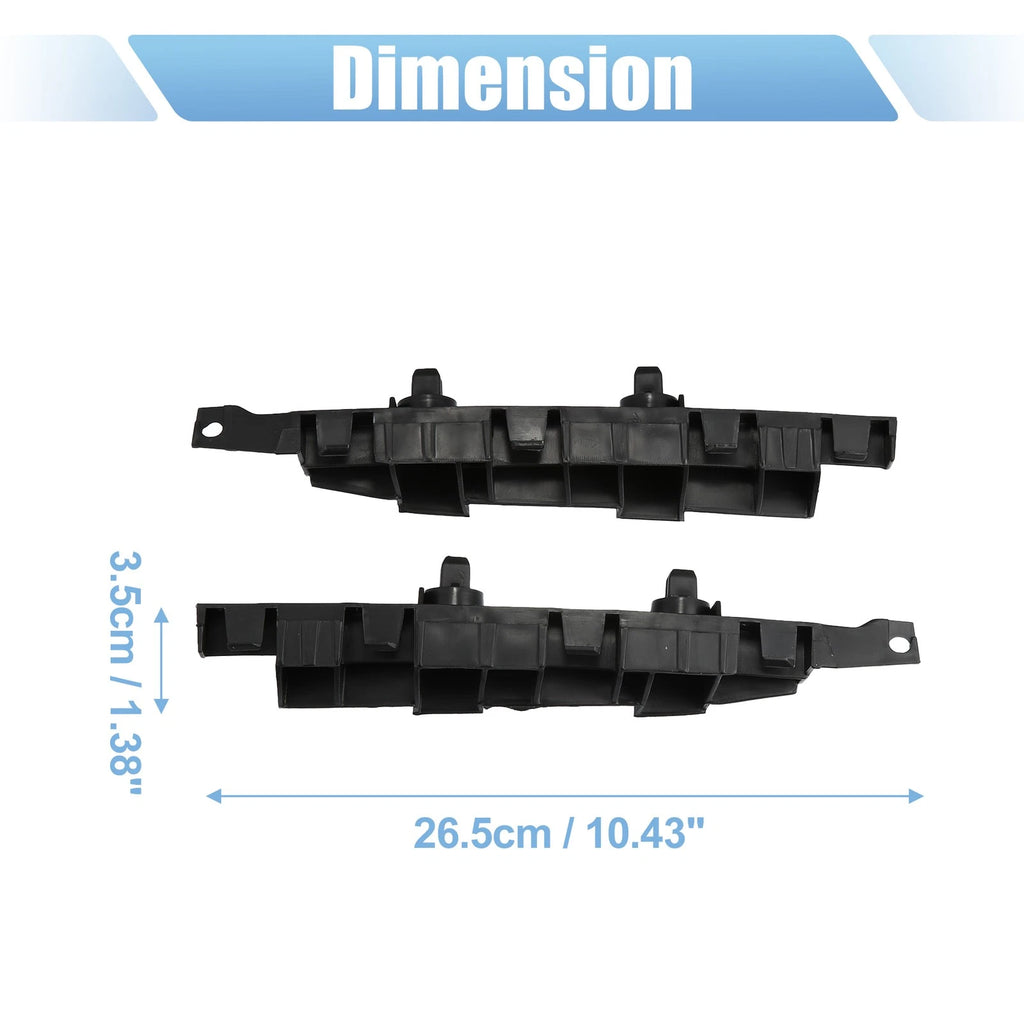 Set of 2 Front Bumper Mounting Support Brackets 71193SDAA10 for Honda Accord (2006–2007)