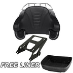Trunk Pad Rack Speakers Mount for Harley Touring (2014–2025) Matte Black