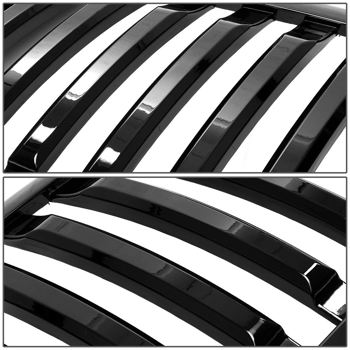 Glossy Vertical Front Hood Bumper Grille for Ram 1500 (2013–2019)