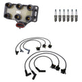 Denso Ignition Coil Wires & 6 Nickel Spark Plugs for Mazda B3000 (1994–2006)