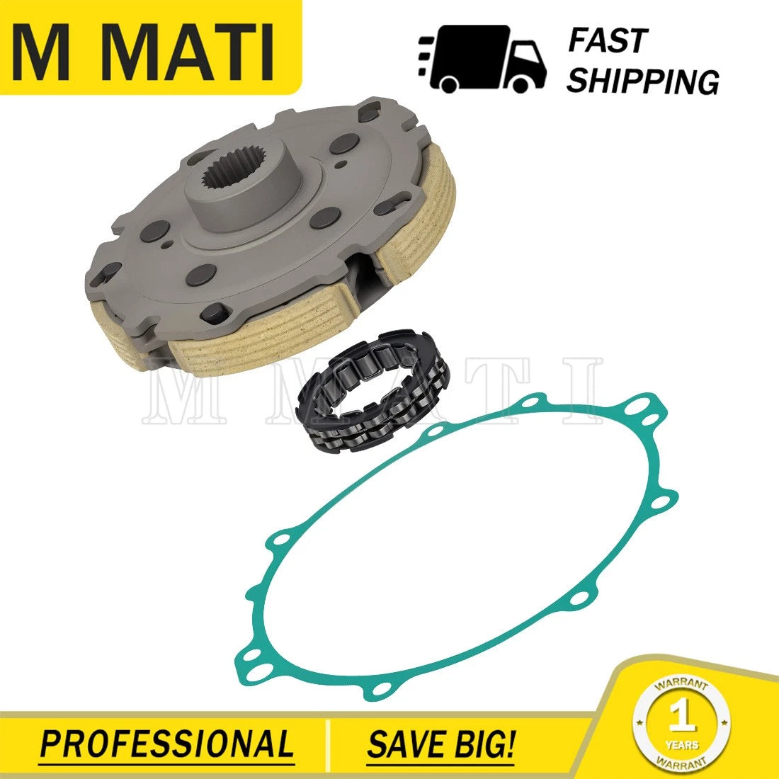 Wet Clutch Centrifugal Carrier Bearing for Yamaha Kodiak 450 (2003–2006)