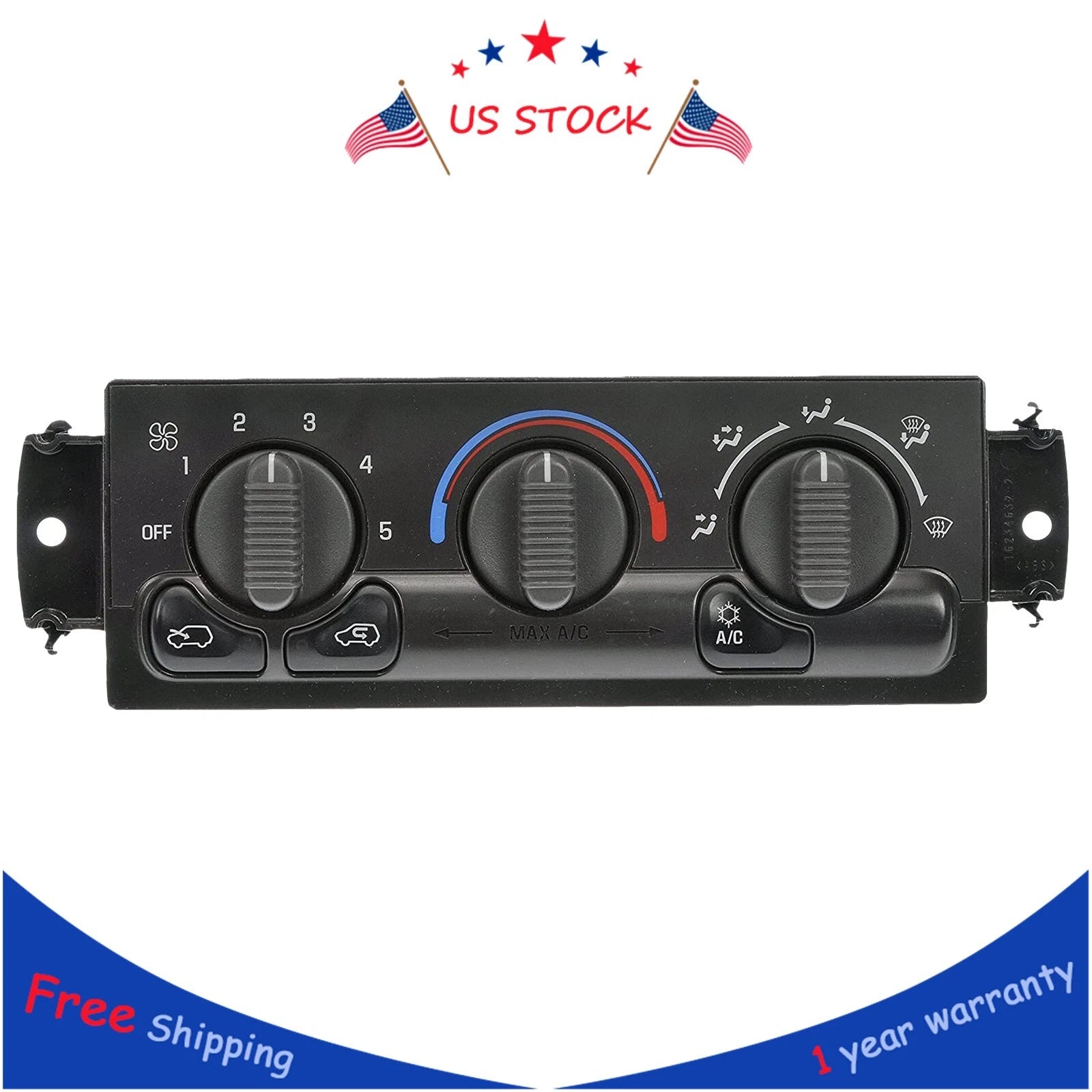 Climate Control Module for Chevy Silverado 1500/2500 (1999–2002)
