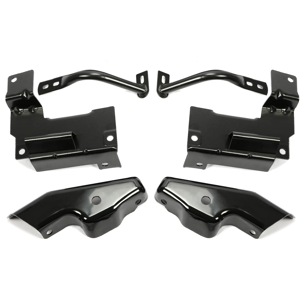 Set of 2 Front Bumper Mounting Support Brackets for Silverado 1500 2500 (2003–2006)