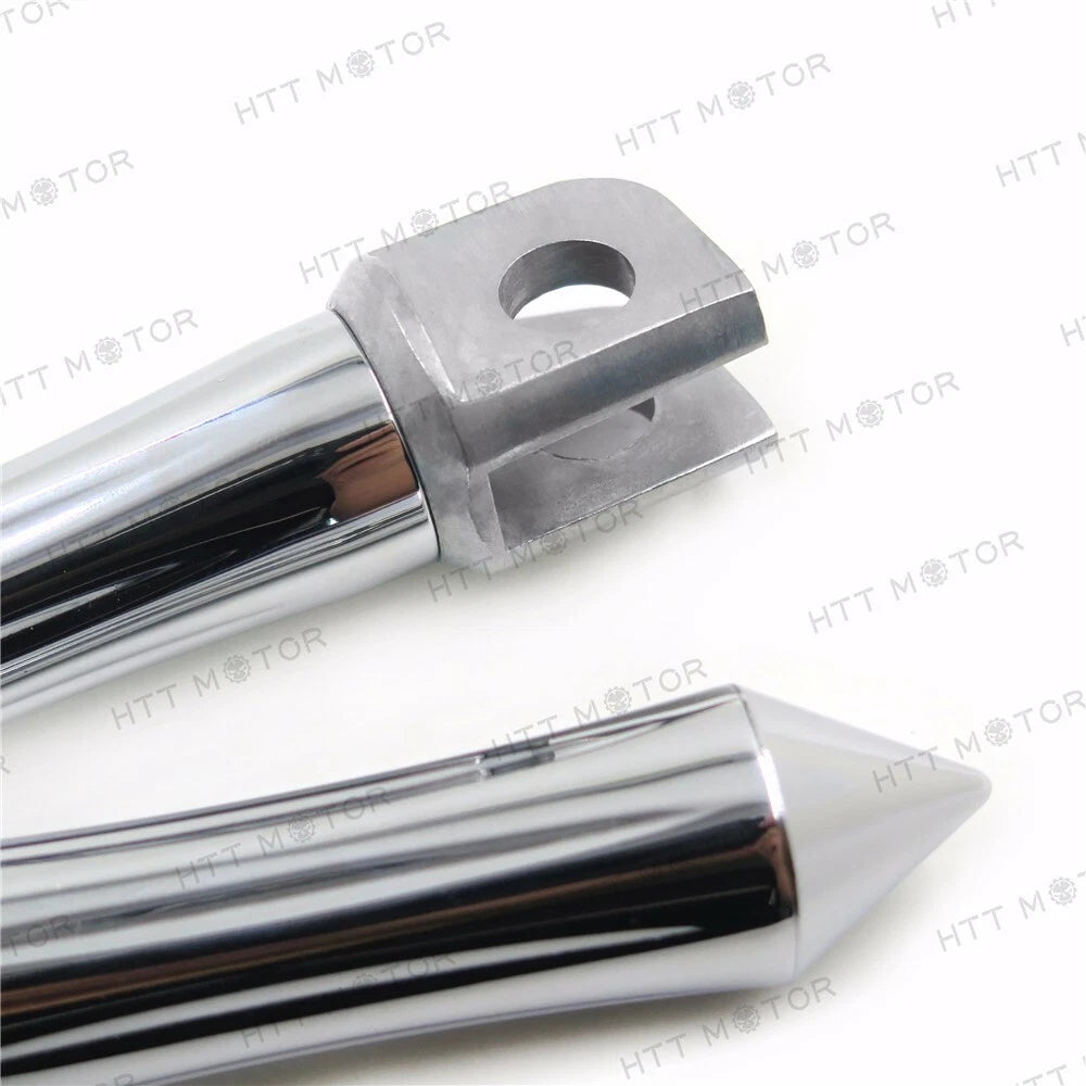 Chrome Footpegs for Kawasaki EX250 (1988–1998) EX500 Ninja (1995–1998)