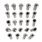 24-Piece R8 Collet Set for Bridgeport (Fits Various Models)