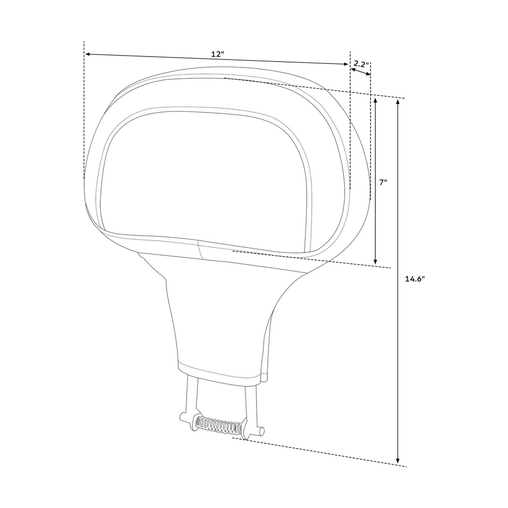 Driver Passenger Seat & Rider Backrest for Harley Street Road Glide (2009–2023)