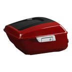 King Trunk for Harley Touring (2014–2025) Billiard Red/Vivid Black