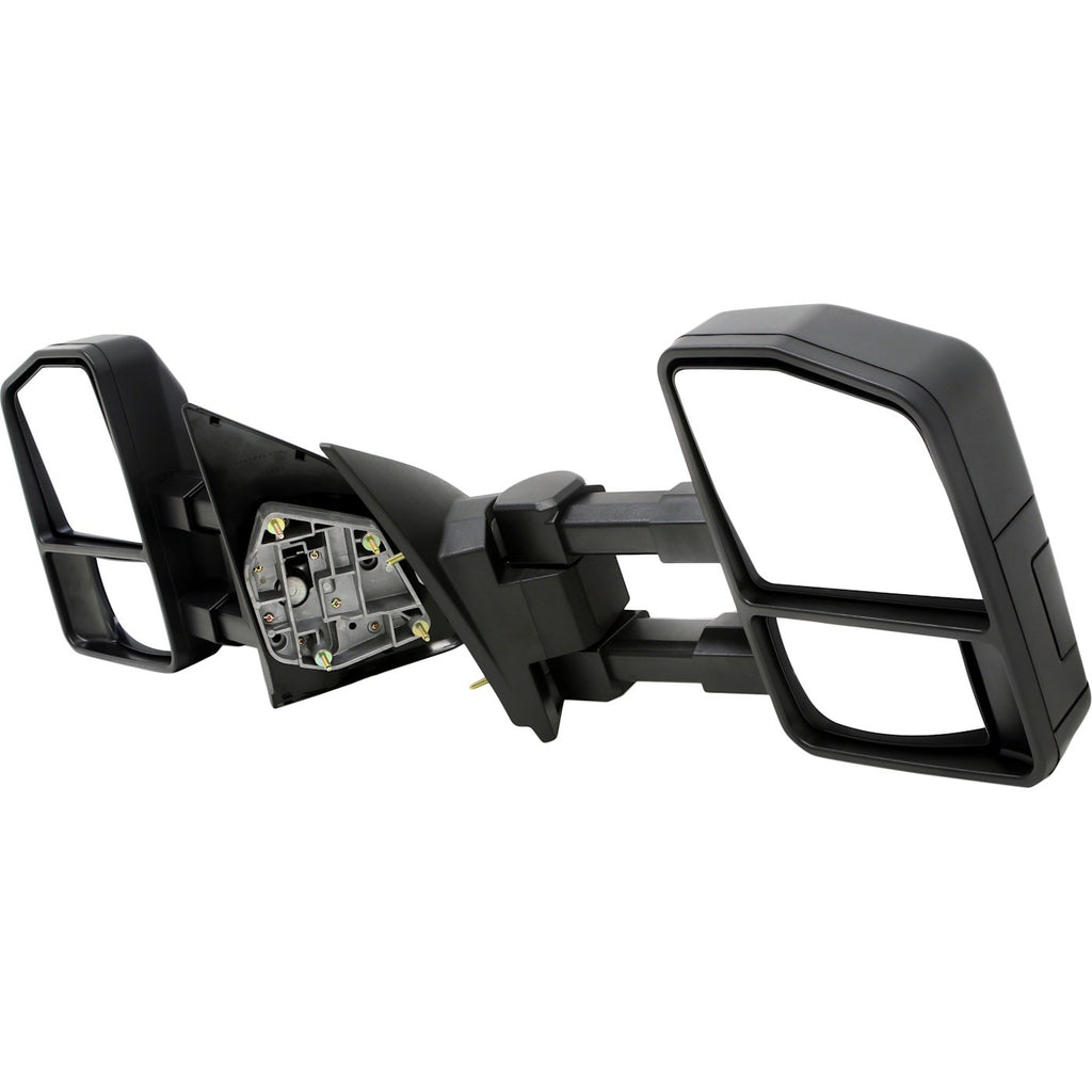 Tow Mirror Set for Ford F-350 Super Duty (1999–2016) Black