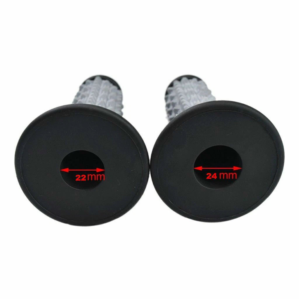 7/8" Rubber Gel Hand Grips for Suzuki DRZ 50 125 250 450 (2000–2023)