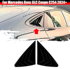 Rear Side Quarter Window Louver Cover for Mercedes Benz GLC Coupe (2024–2025)