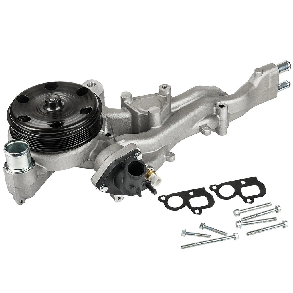 Water Pump with Thermostat for Chevy Silverado 1500 GMC Sierra Cadillac CTS (2014–2020)