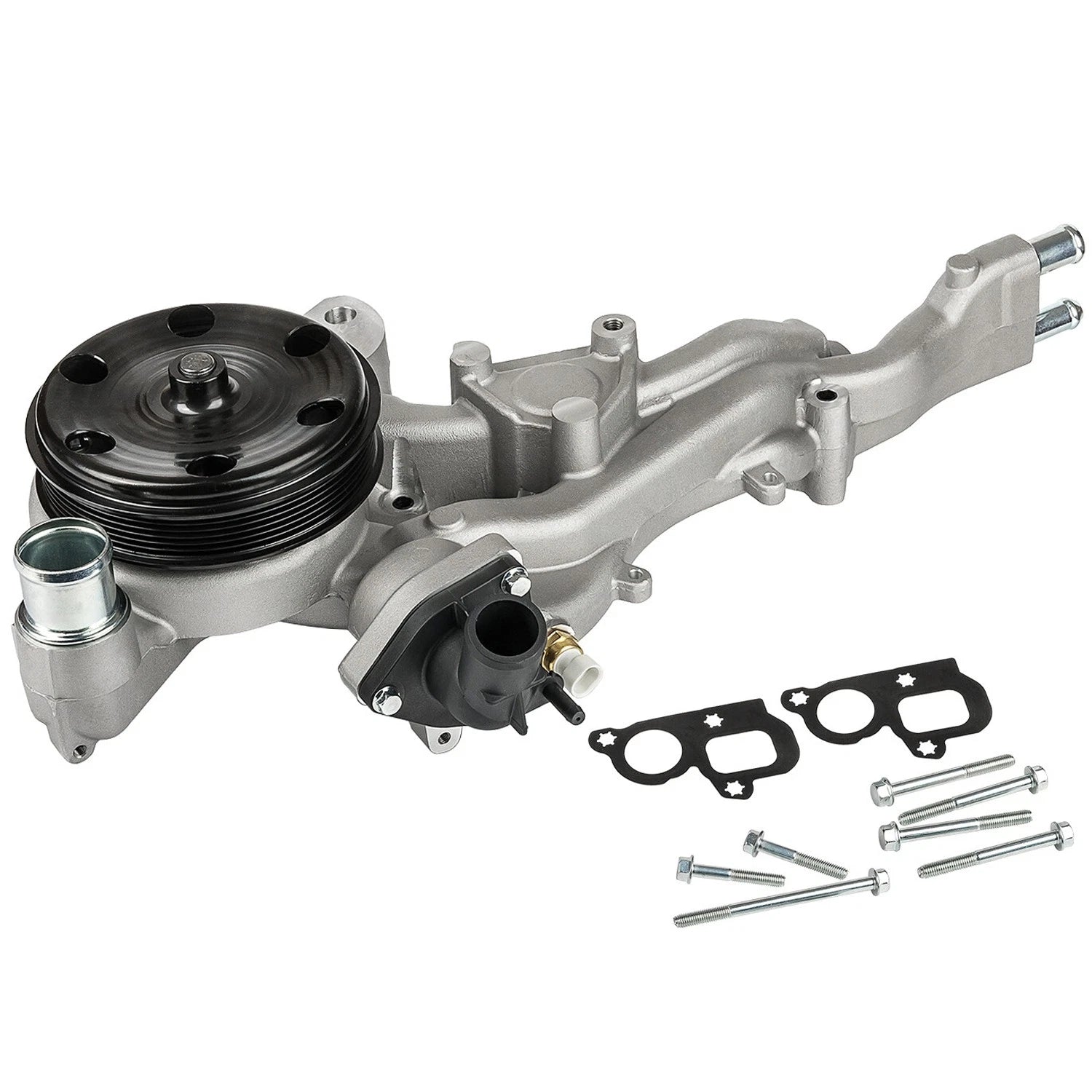 Water Pump with Thermostat for Chevy Silverado 1500 GMC Sierra Cadillac CTS (2014–2020)