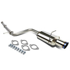 4" Burnt Muffler Tip Racing Catback Exhaust System for Eclipse 4G (2006–2009)