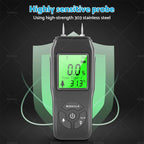 2-Pin Digital LCD Moisture Meter for Wood (Damp Detector)
