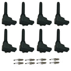 Set of 8 Ignition Coils & Iridium Spark Plugs for Audi A8 Quattro (2010–2017)