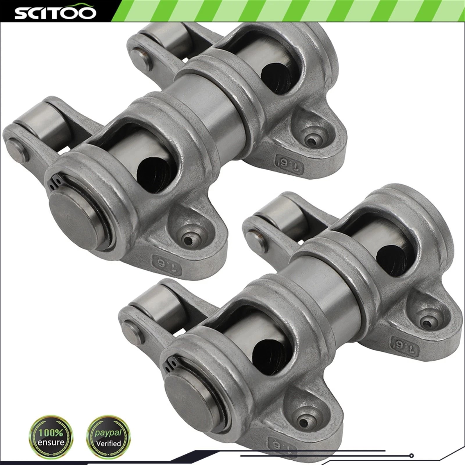 Stainless Steel Roller Rocker Arm Set for Chevy SBC 350 (1.6)