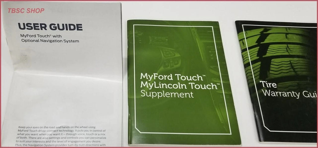 Owners Manual with Case for Ford Explorer (2011)