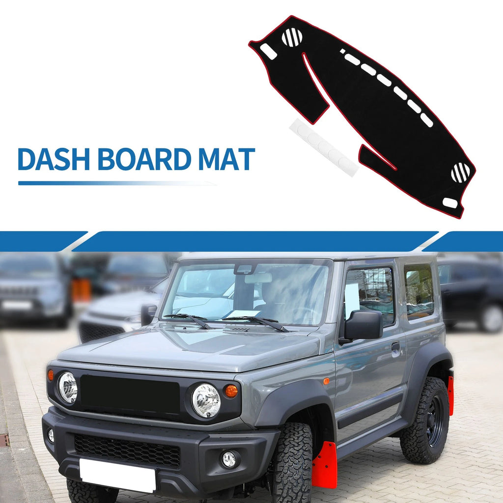 Dashboard Cover Mat for Lexus ES ES350 ES300h (2013–2021) Black Red