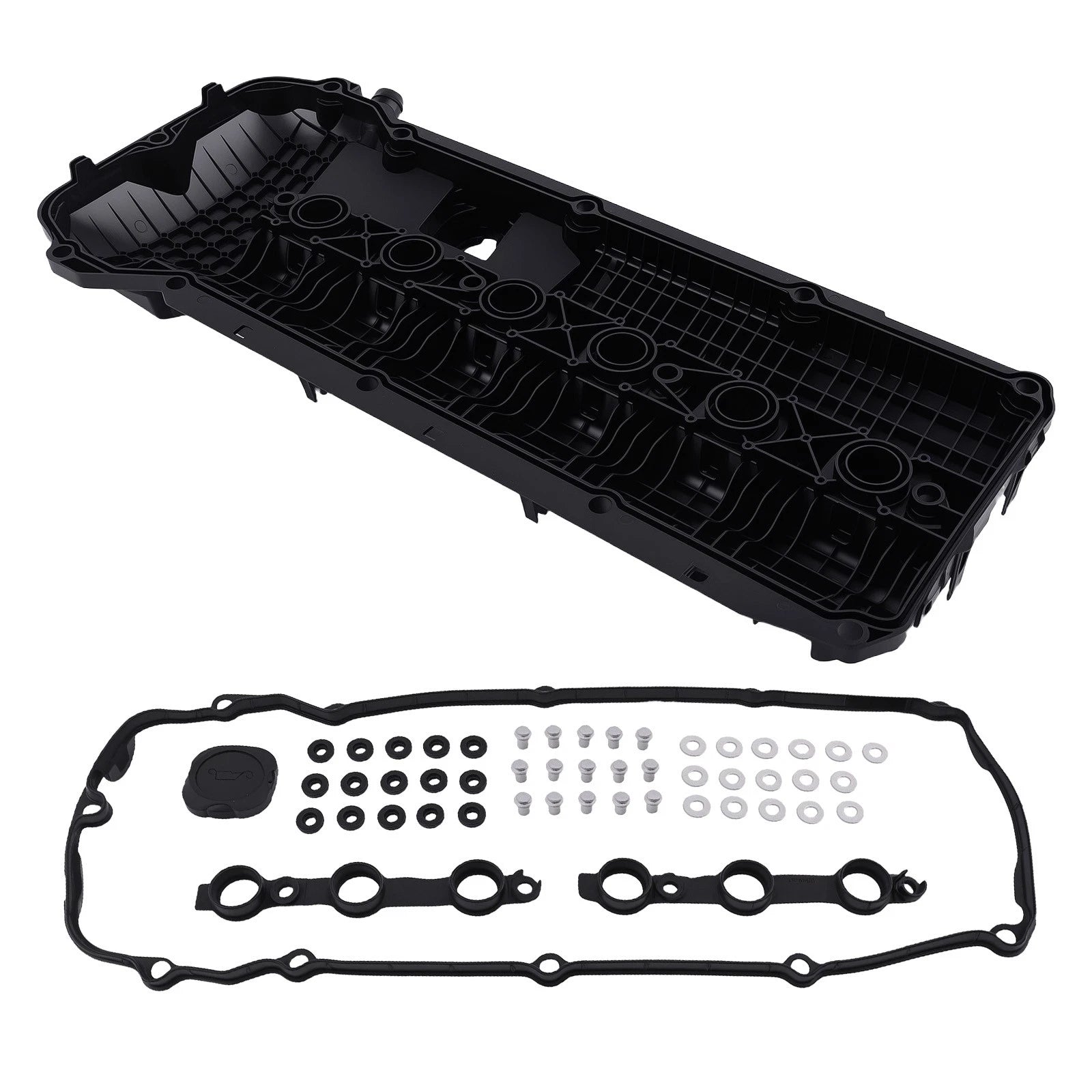 Engine Valve Cover for BMW X3 X5 E39 E46 E53 E85 2.5L 3.0L (2000–2010)