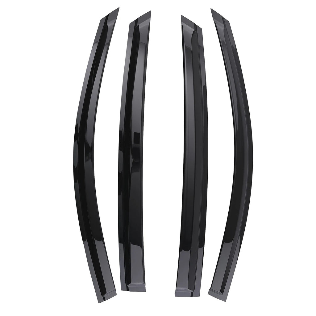 Rain Guards Window Visor for Honda Accord (2023–2025) 2X Black Wind Deflectors