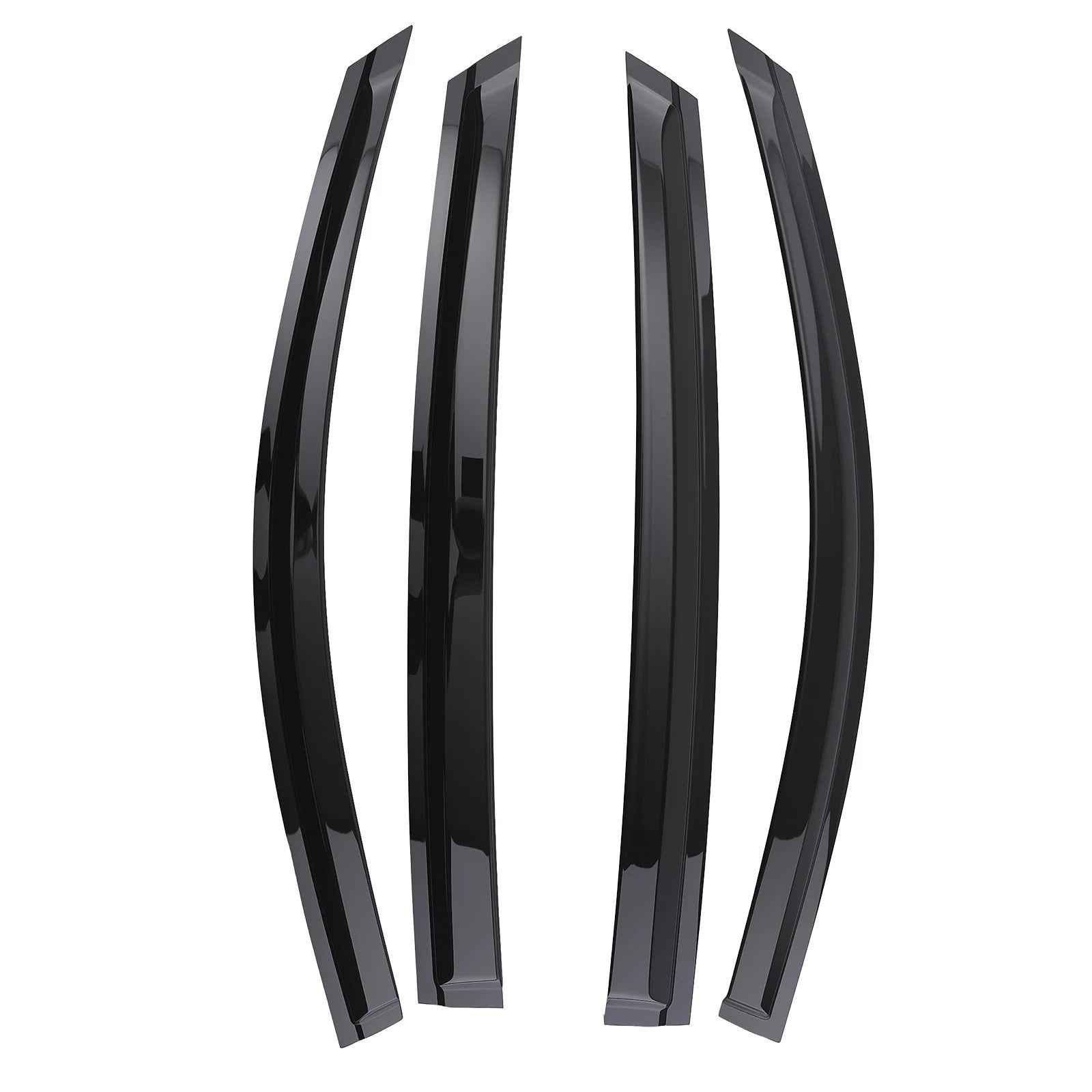 Rain Guards Window Visor for Honda Accord (2023–2025) 2X Black Wind Deflectors