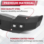 Front Bumper with Winch & LED Light & D-ring for Chevrolet Silverado 1500 (2014–2015)