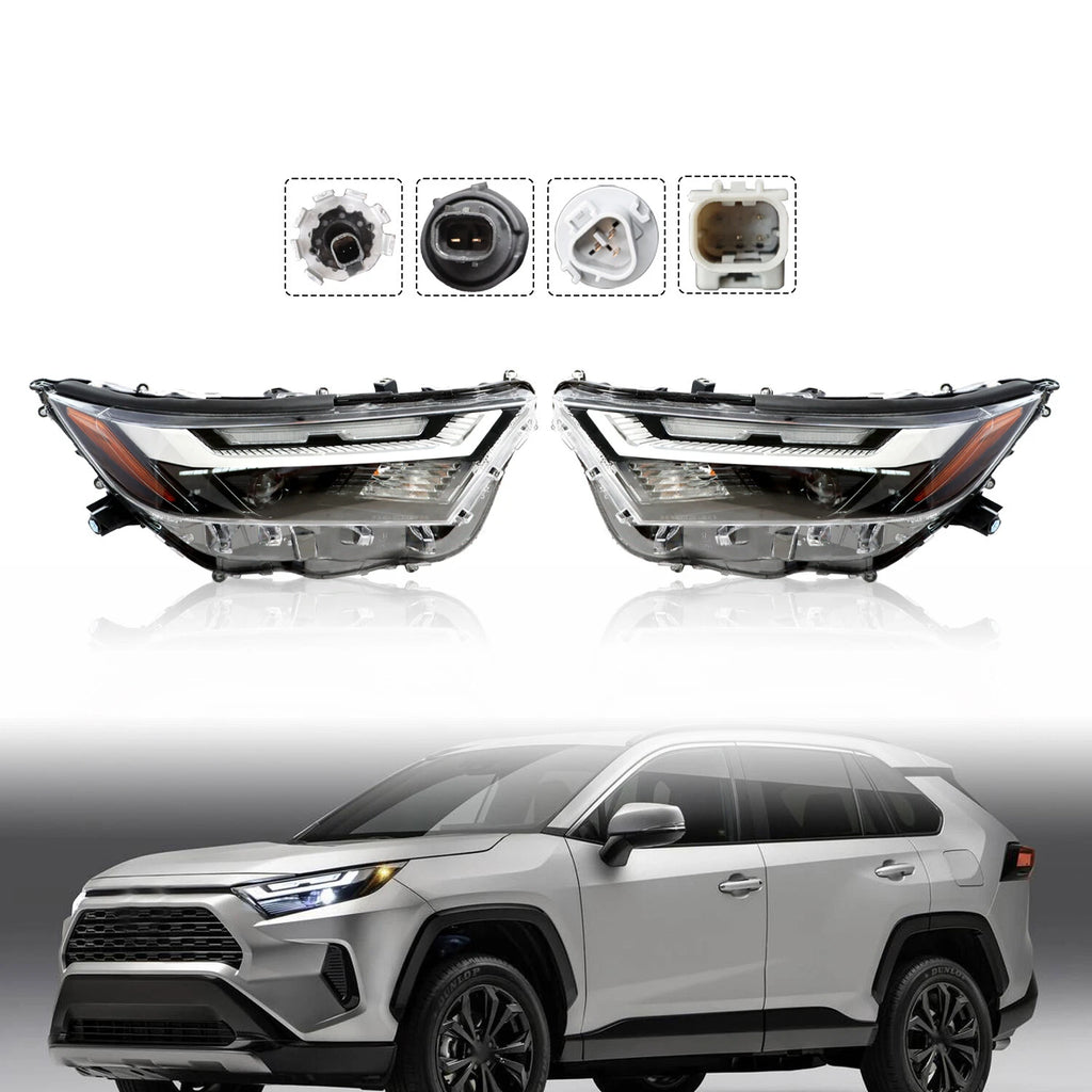 LED Headlight Assembly Pair for Toyota RAV4 (2022–2024) 811500R350 811100R350